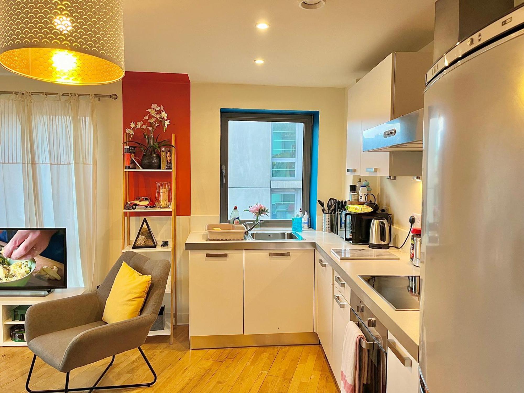 Skyview Apartment By Noknokstay - City Centre With Parking - Group, Family, Business Sheffield Eksteriør billede